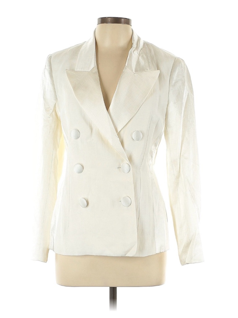 NWT Ted Baker London Ivory Double-Breasted Blazer